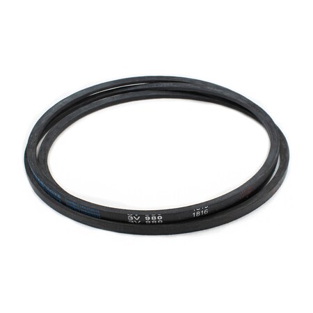 D&D 3V980 Wedge V-Belt, 98 in Outside Length, 3/8 in Top Width, 5/16 in Thickness, 1 Ribs 3V980